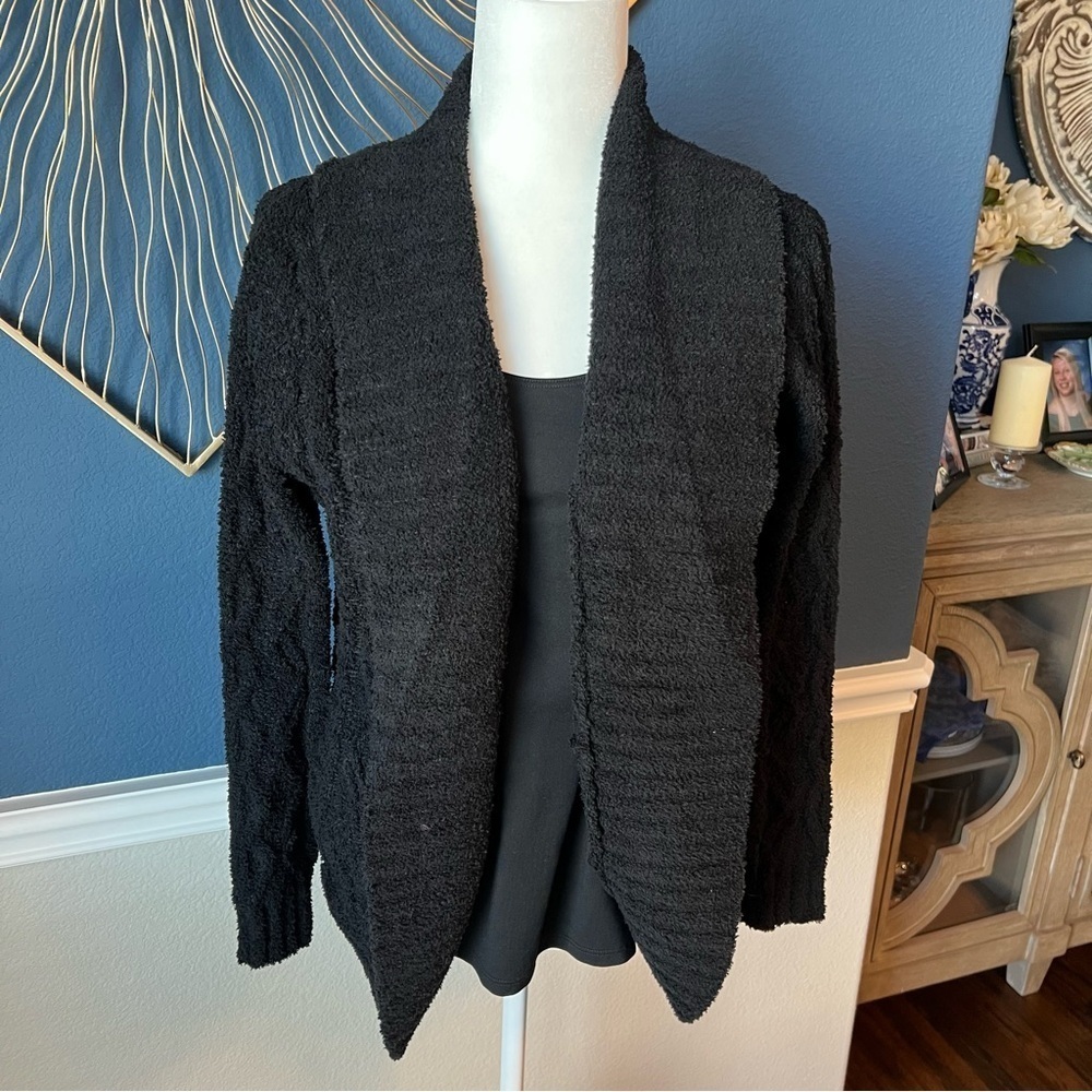 NWOT Sweet Lovely by Jen Cozy Black Knit Sweater Size S